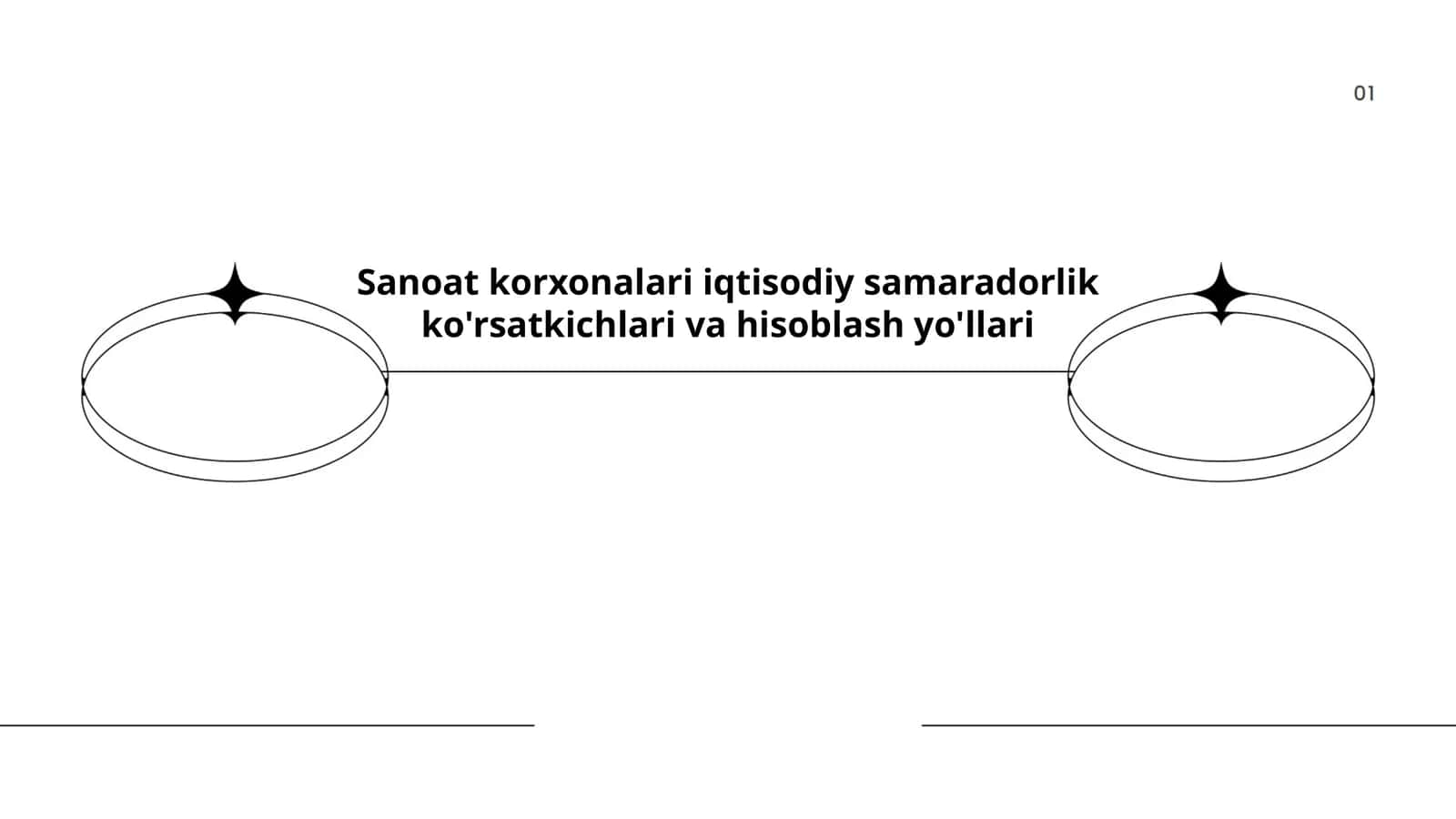 Sanoat korxonalari iqtisodiy samaradorlik ko'rsatkichlari va hisoblash yo'llari 1