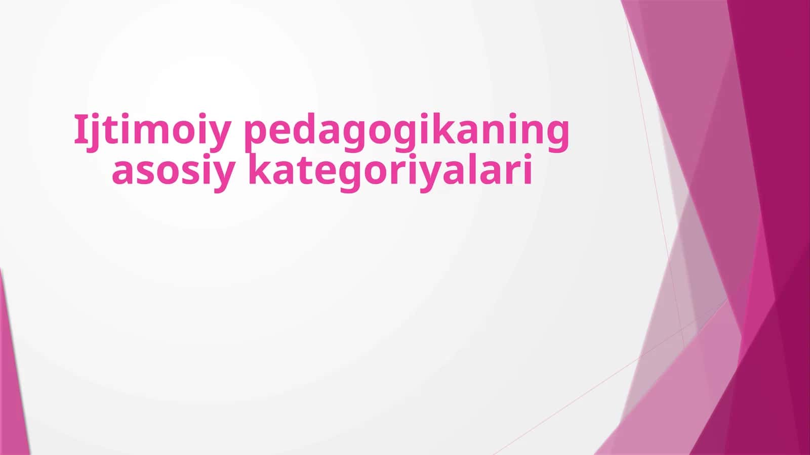 Ijtimoiypedagogikaningasosiykategoriyalari 1