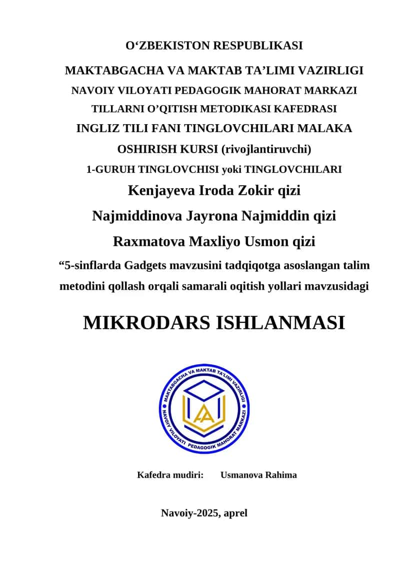 Mikrodars reja 1
