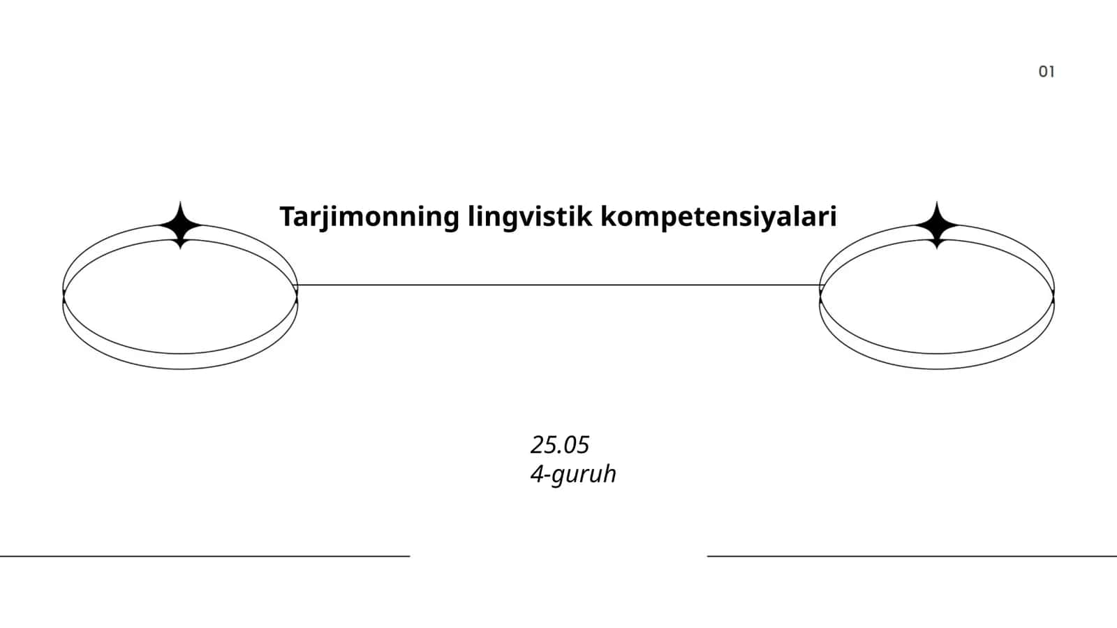 Tarjimonning lingvistik kompetensiyalari 1