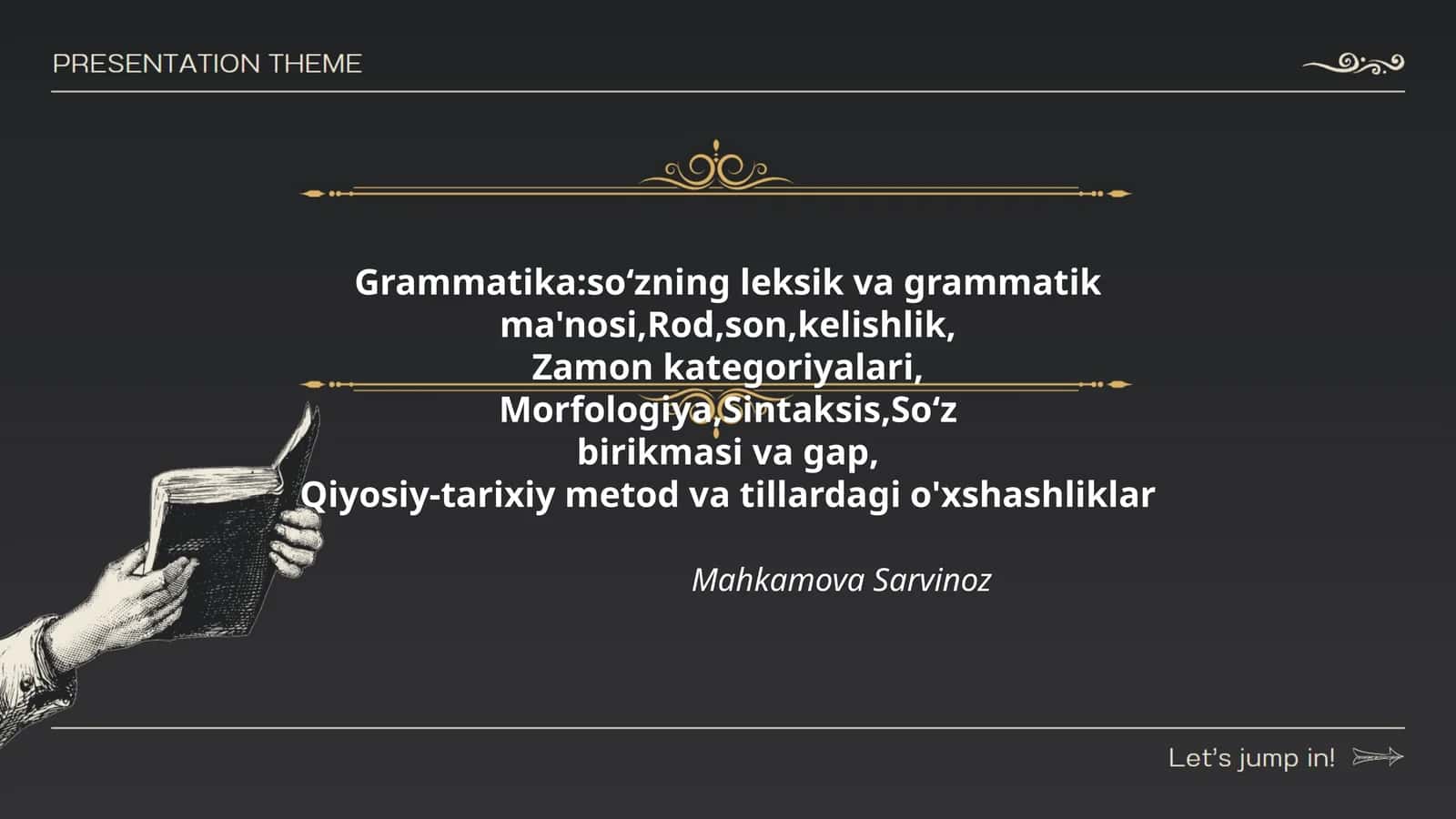 Grammatika 1