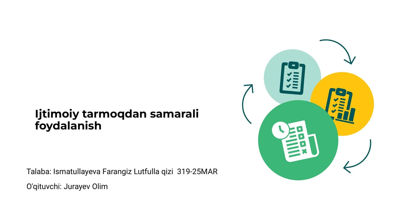 Ijtimoiy tarmoqdan samarali foydalanish 1