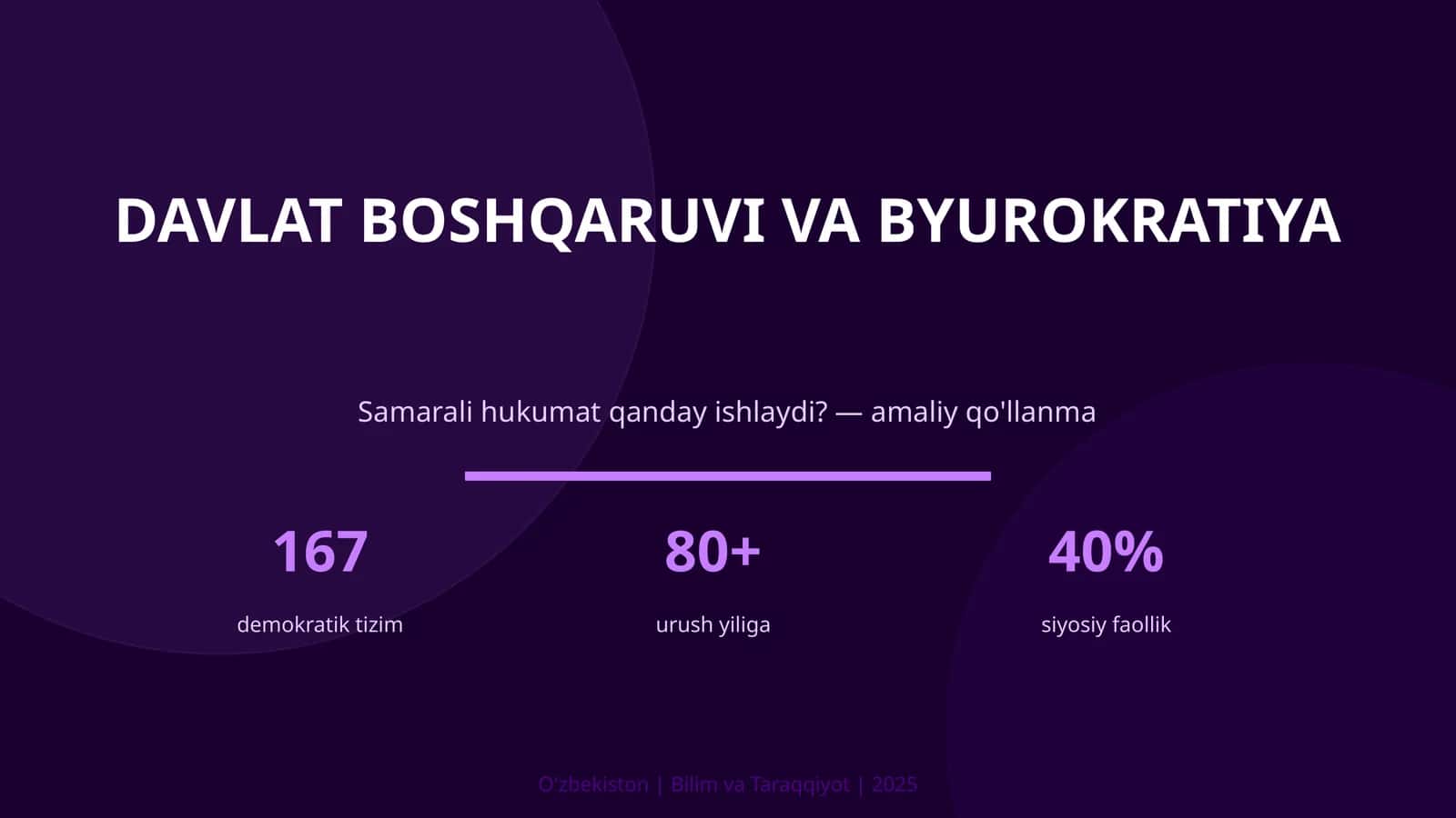 Davlat boshqaruv va byurokratiya 1