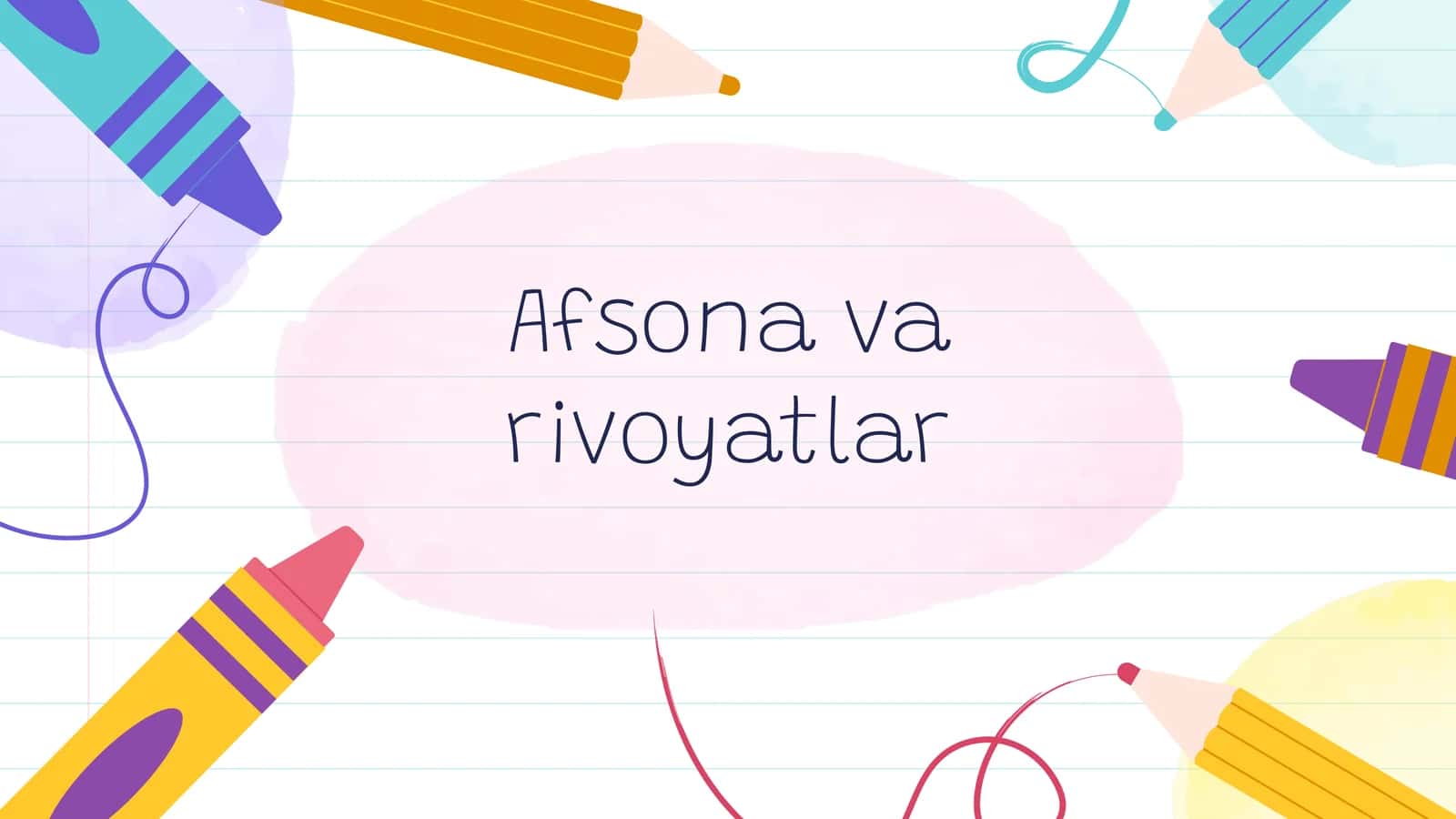 Afsona va rivoyatlar 1