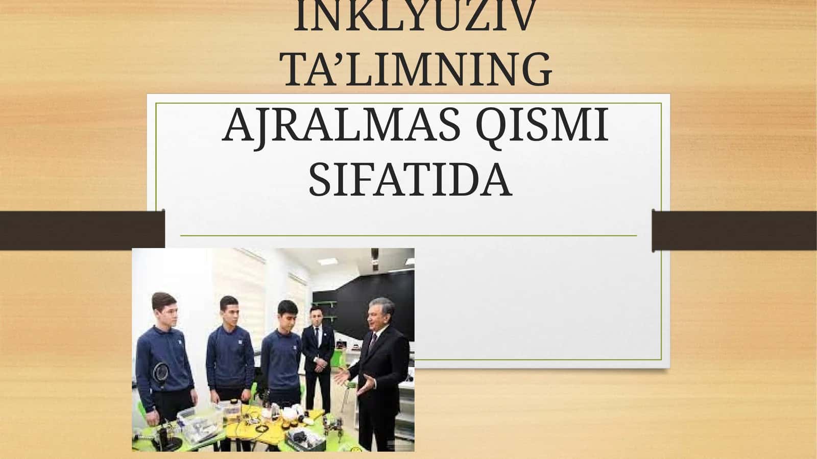GOSPITAL PEDAGOGIKA –INKLYUZIV TA’LIMNING AJRALMAS QISMI SIFATIDA 1