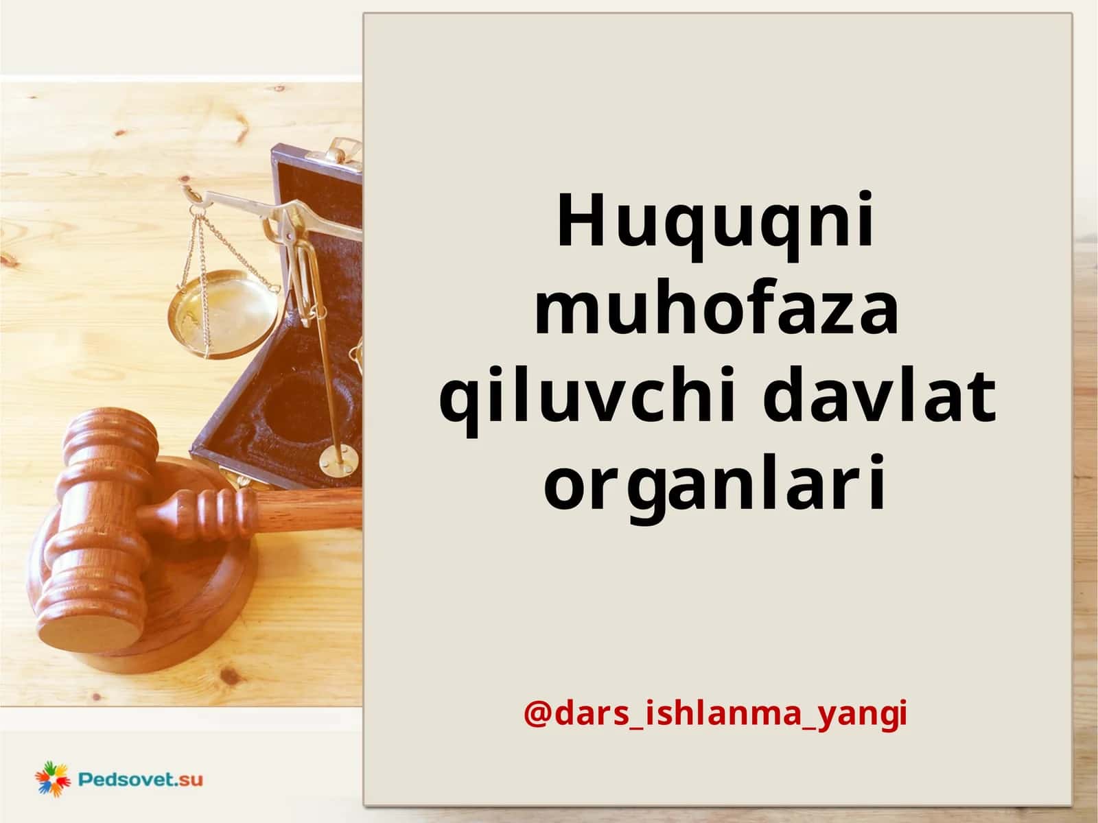 Huquqni  muhofaza  qiluvchi  davlat  organlari 1