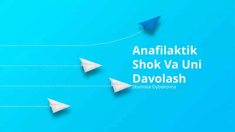 Anafilaktik Shok Va Uni Davolash 1
