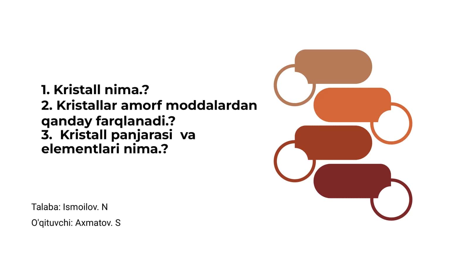 Kristall nima.? 1