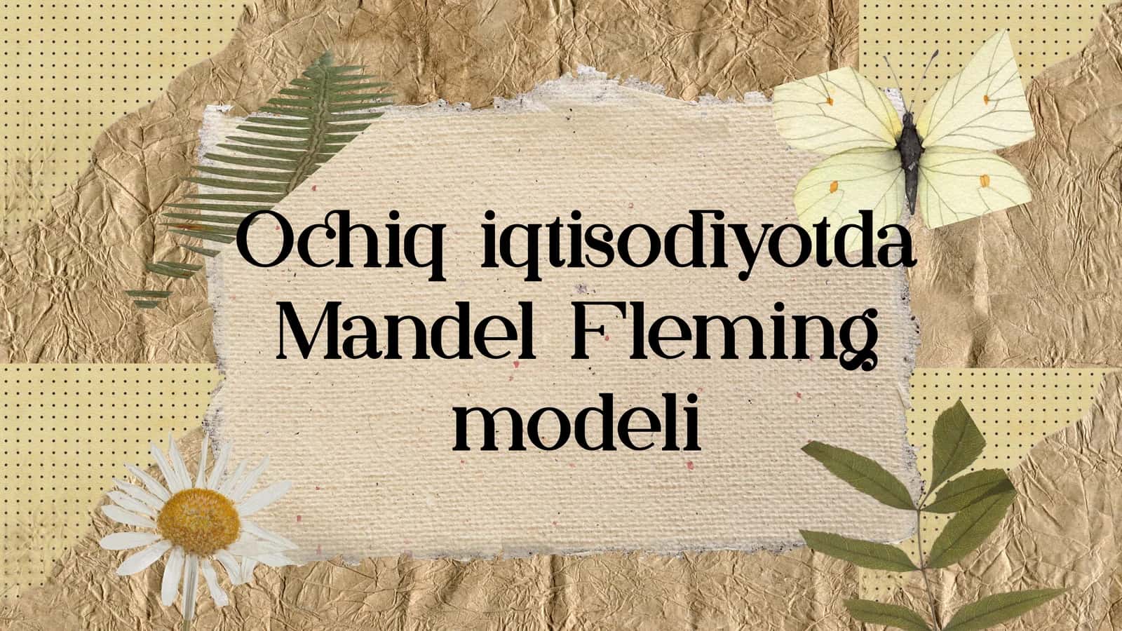 Mandel Fleming modeli 1