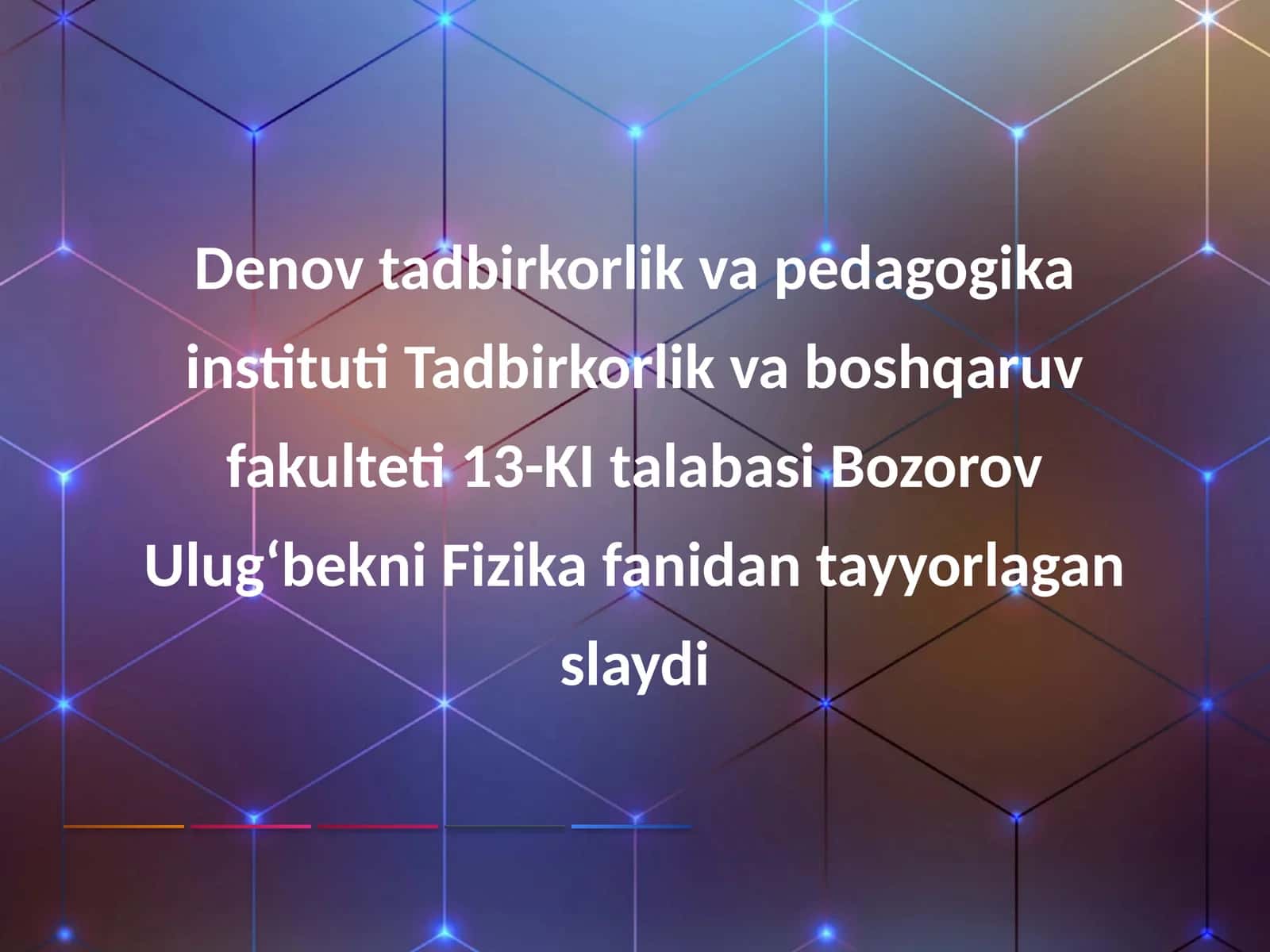 Yorugʻlik dispersiyasi tushunchasi 1