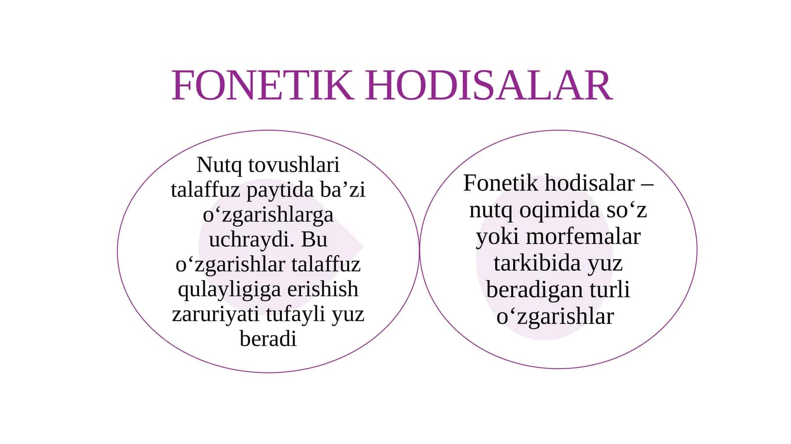 FONETIK HODISALAR 1