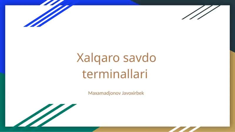 Incoterms 1