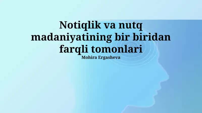 Kommunikativ kompetensiyaning ikki tomoni 1