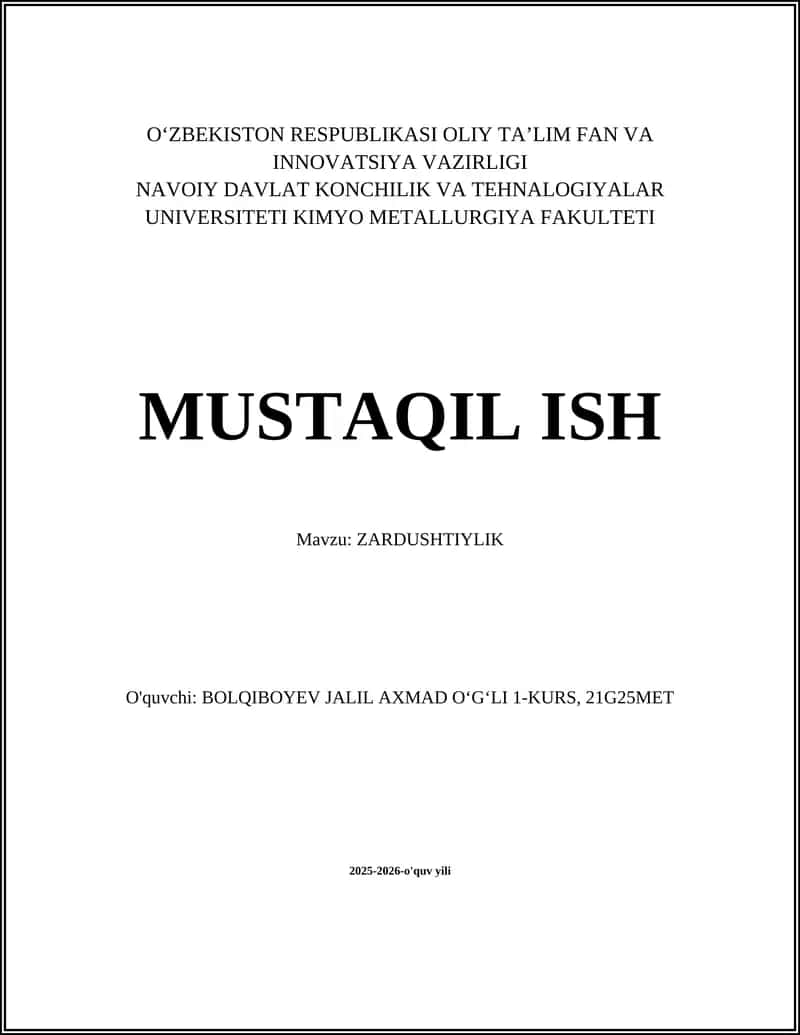 Zardushtiylik 1