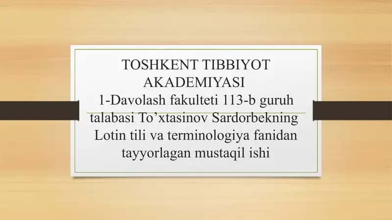 Antik davr tabiblari 1