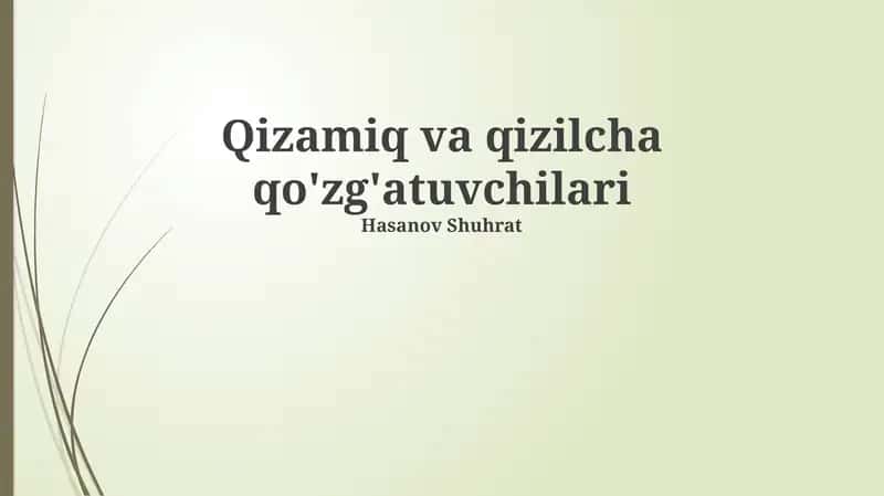 Qizamiq va qizilcha qo'zg'atuvchilari 1