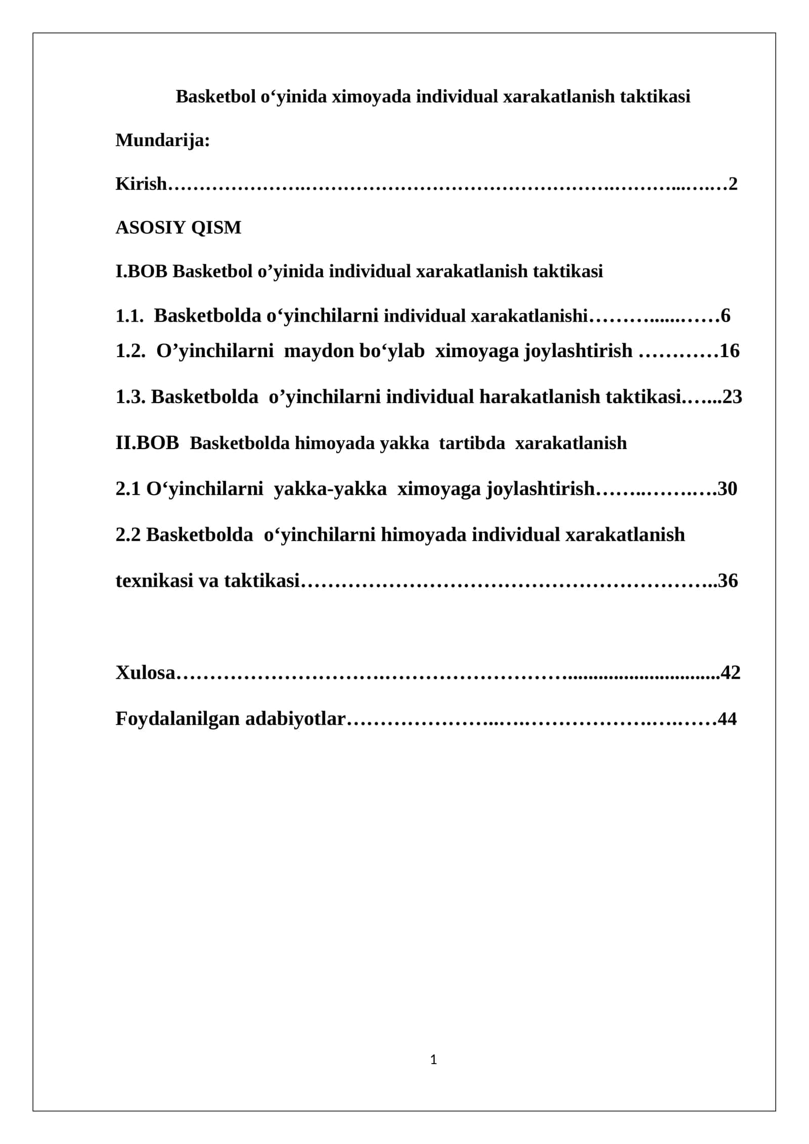 Basketbol oʻyinida ximoyada individual xarakatlanish taktikasi 1