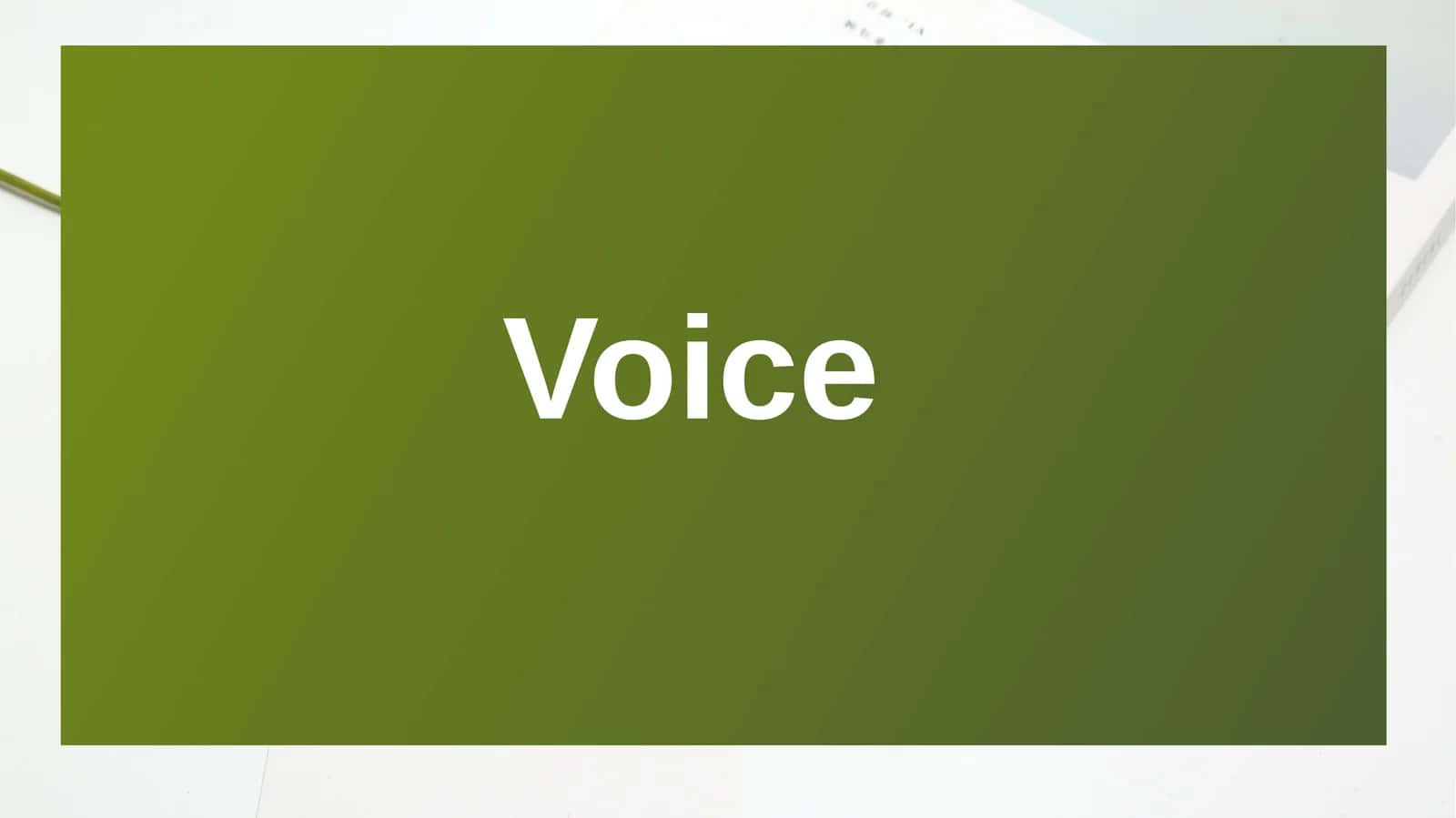 Voice 1