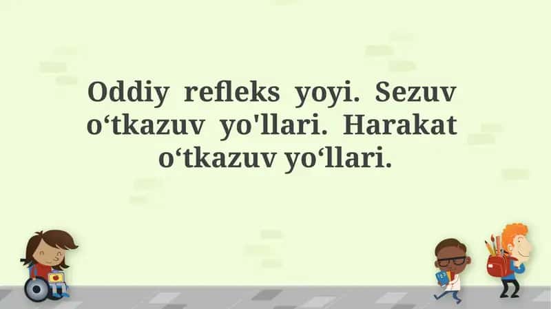 Oddiy refleks yoyi 1