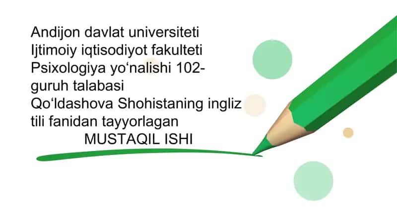 Psixologiya yoʻnalishi 102- guruh talabasi 1