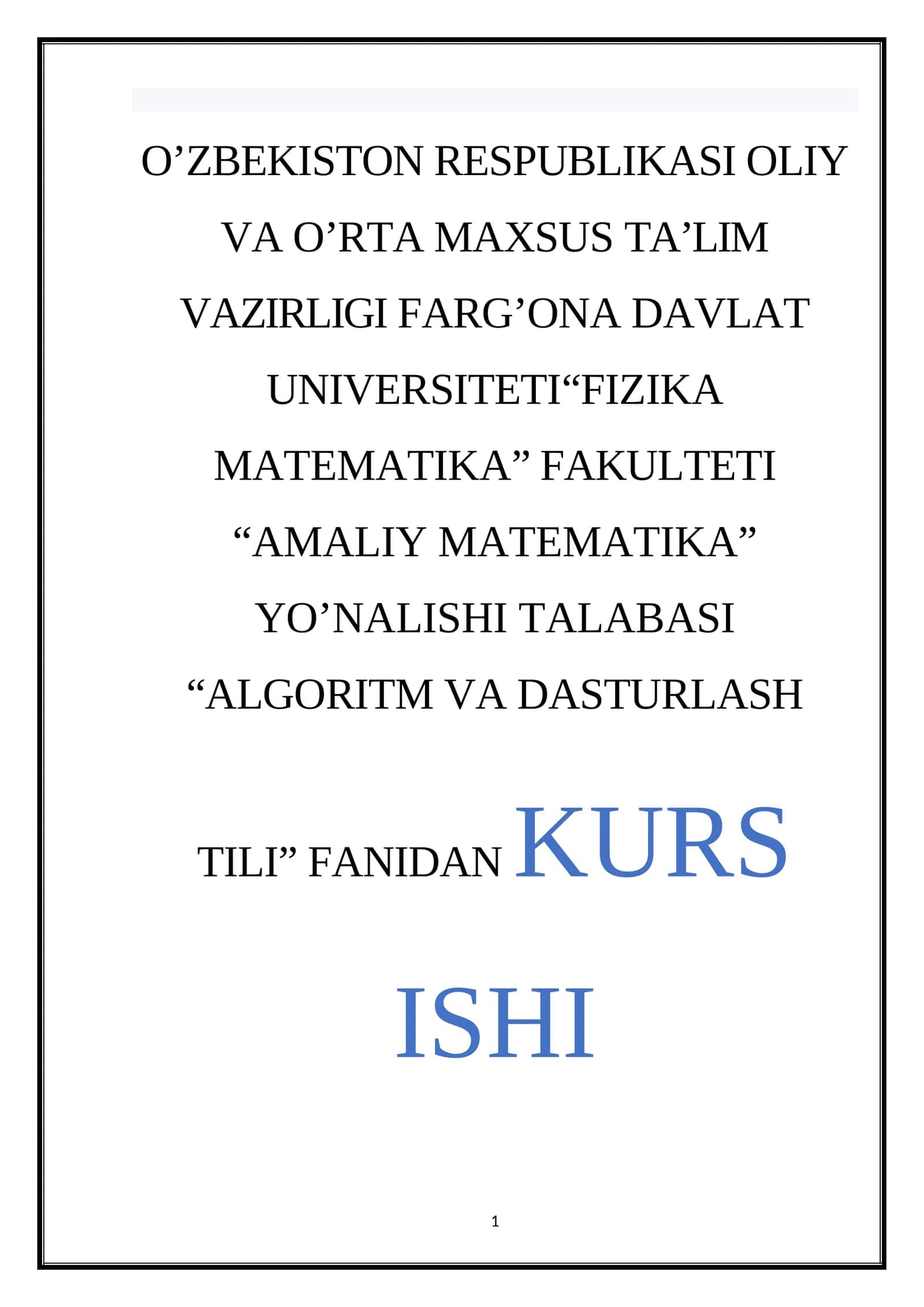 WPF da komponovka bilan ishlash KURS ISHI 1
