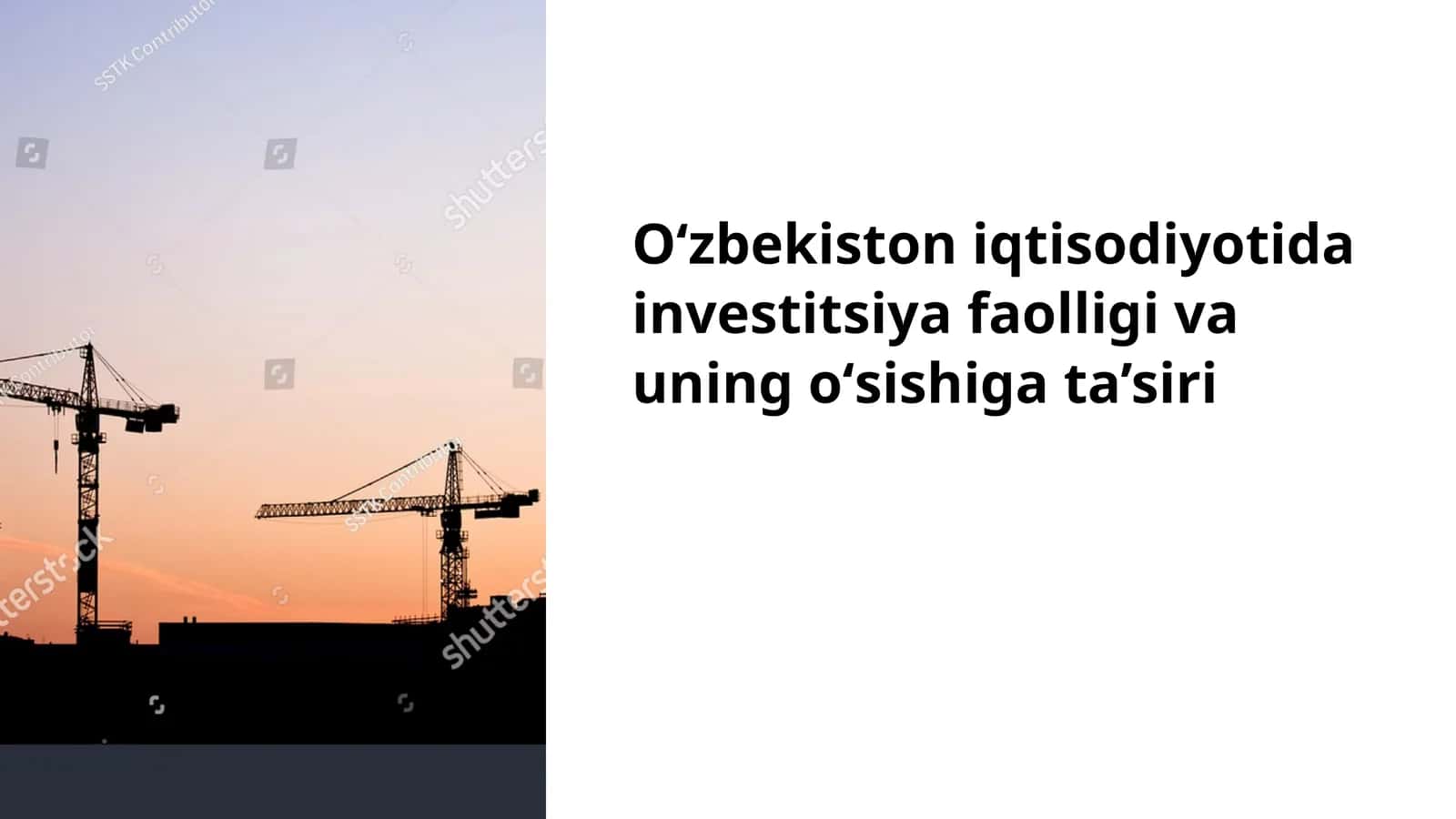 Investitsiya faolligining oʻsishi: 35 yillik muvaffaqiyat hikoyasi 1