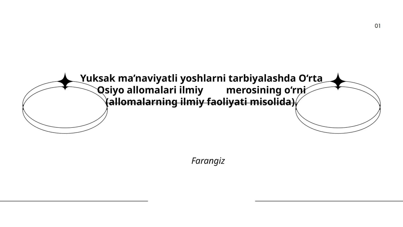 Alisher Navoiy ijodiy merosining yoshlar tarbiyasidagi o‘rni 1