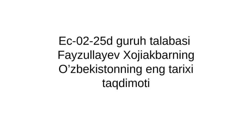 O'zbekistonda qatag'onlikning yangi bosqichi 1