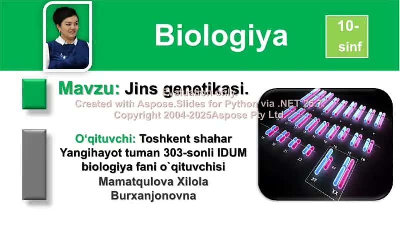 Jins genetikasi 1