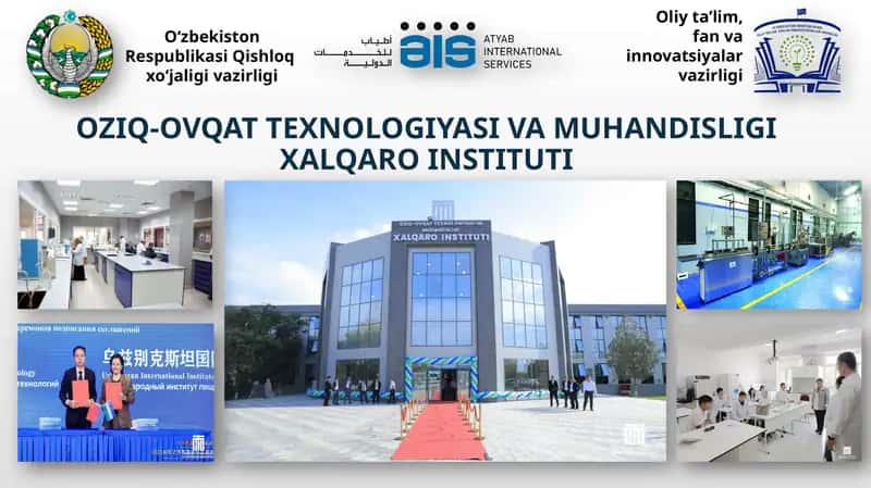OZIQ-OVQAT TEXNOLOGIYASI VA MUHANDISLIGI XALQARO INSTITUTI 1