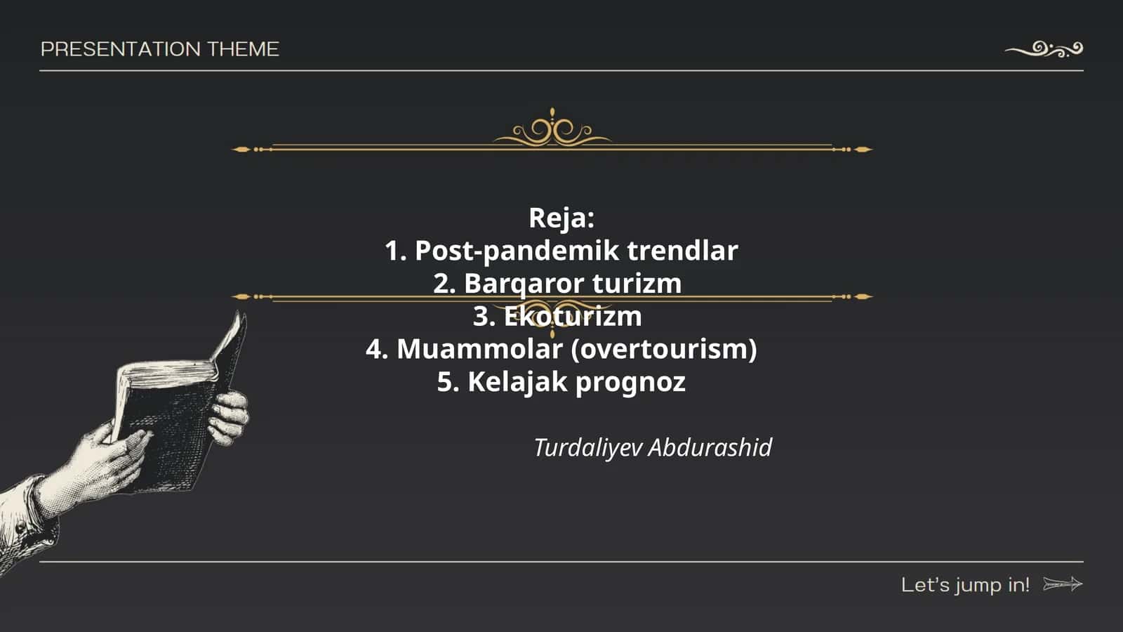 Post-pandemik sayohat odatlari va iste'molchi xulq-atvori 1