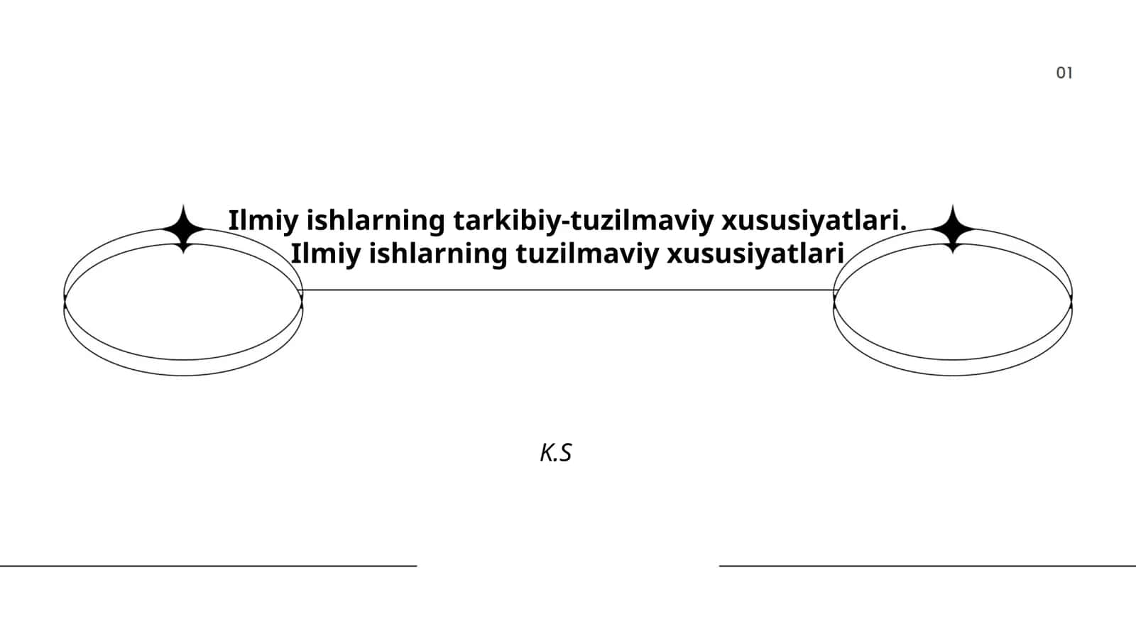 Ilmiy ishlarning tarkibiy-tuzilmaviy xususiyatlari 1