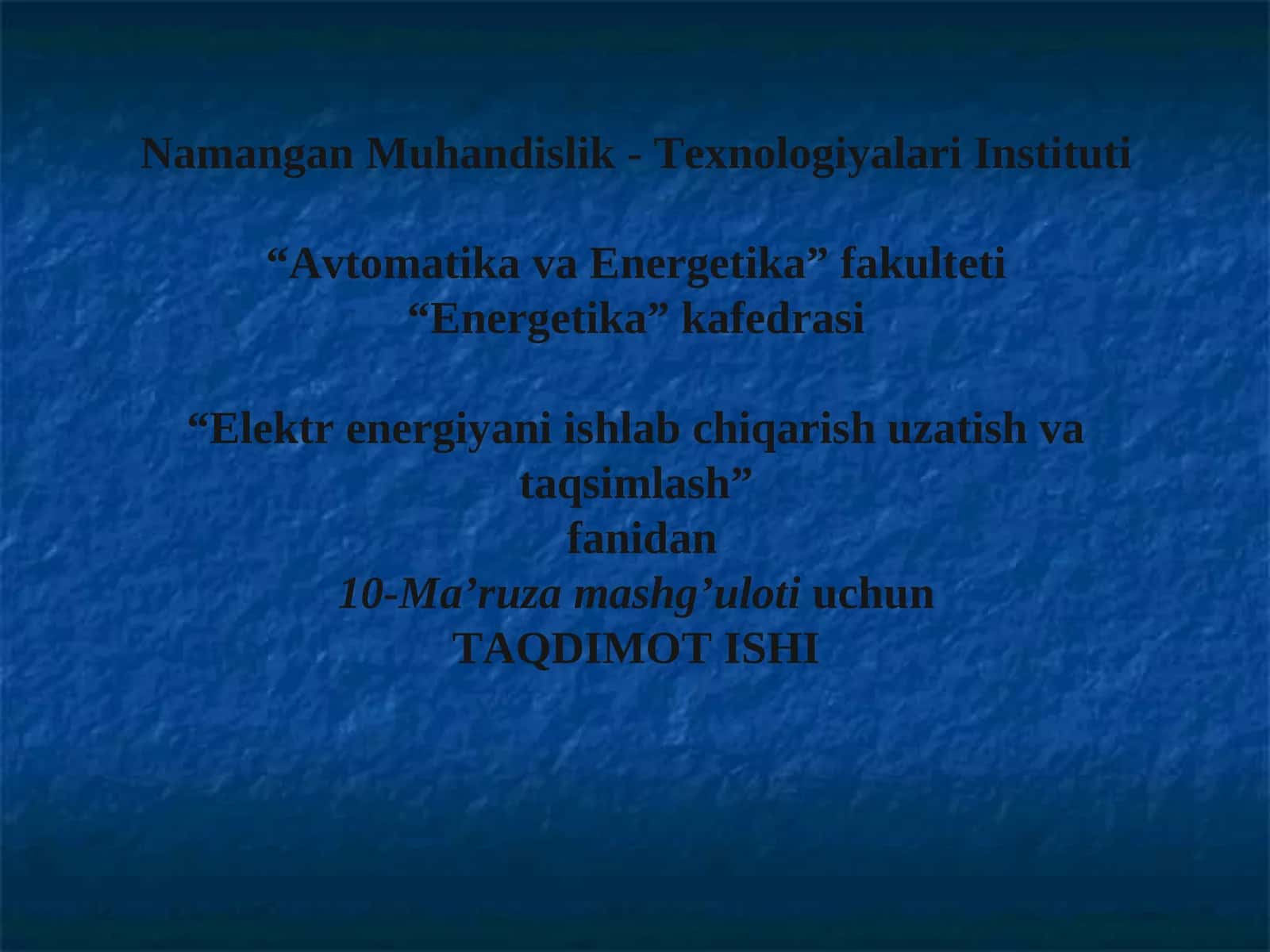 Kabel uzatish linyalariularning asosiy elementlari 1