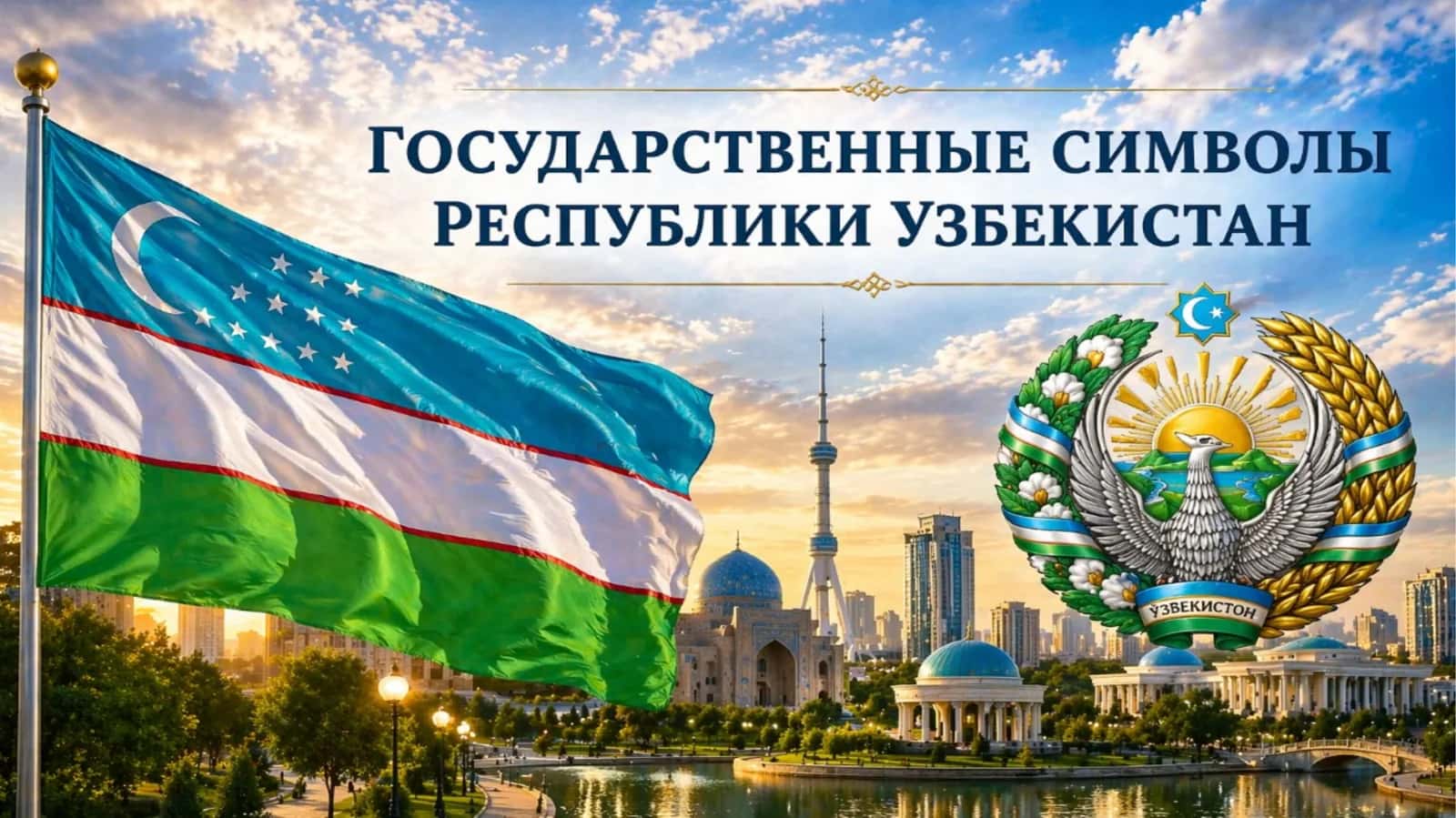 Государственные символы Республики Узбекистан 1