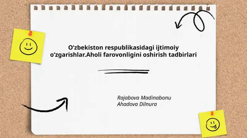 Aholi farovonligini oshirish tadbirlari 1