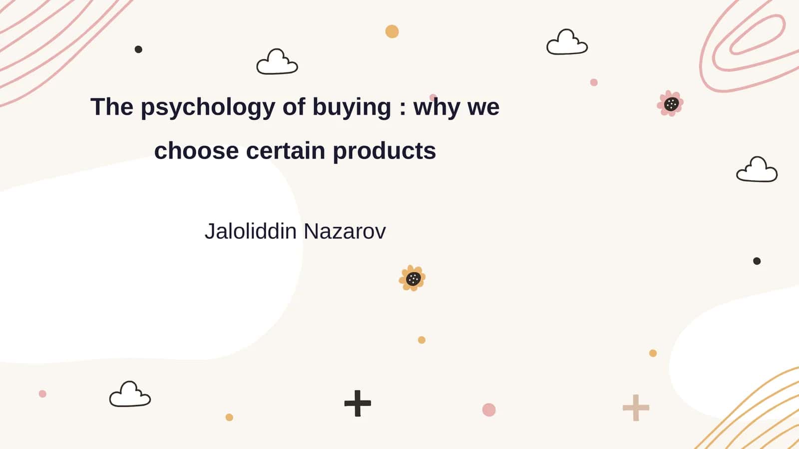 The psychology of buying: why we choose certain products 1