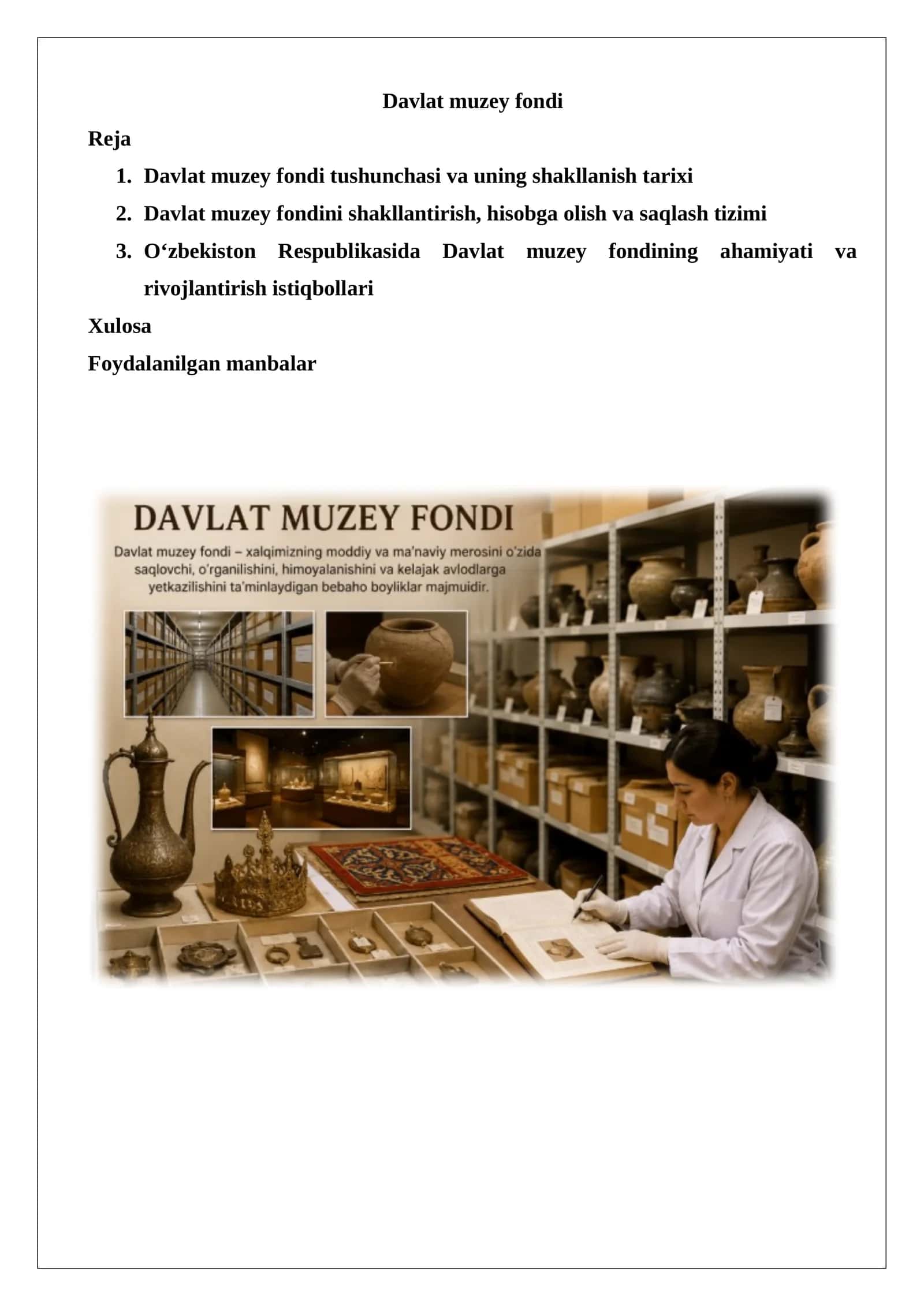 Davlat Muzey Fondi 1