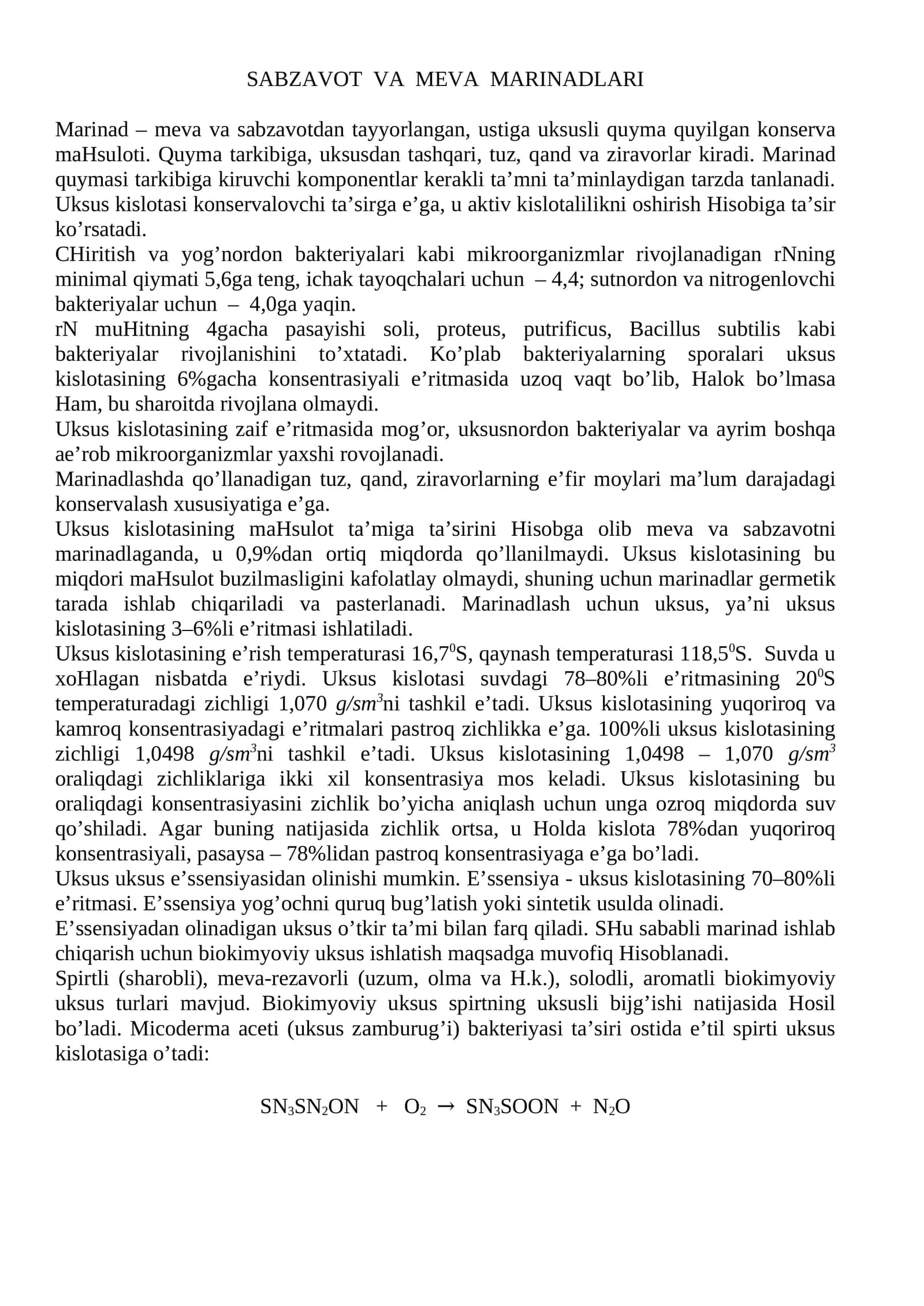 SАBZАVОT VА MЕVА MАRINАDLАRI 1