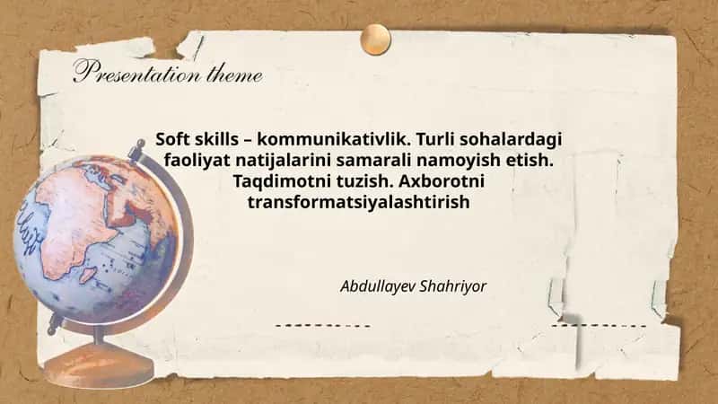 Soft skills – kommunikativlik 1