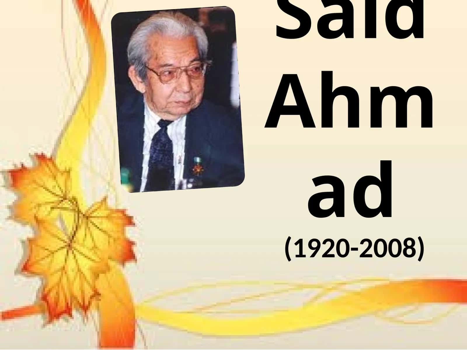 Said Ahmad 1