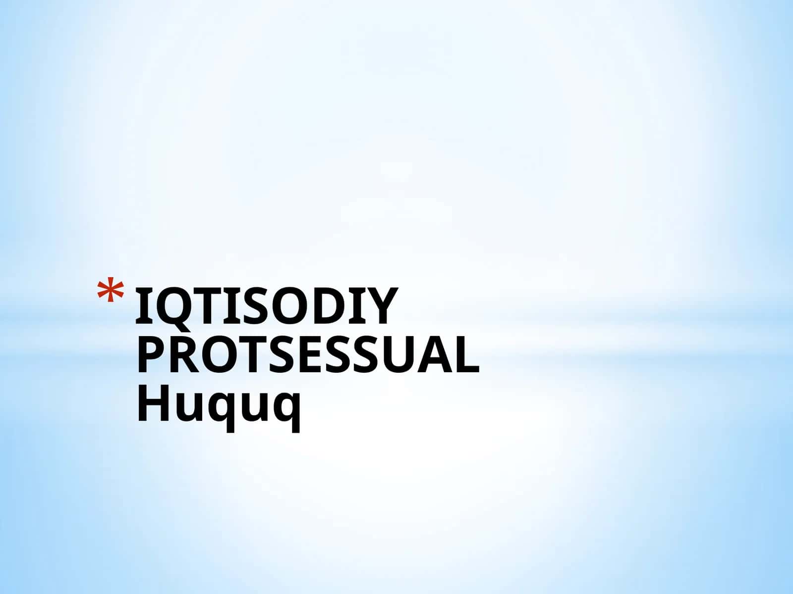 Da’votaqdimetish Huquqi va Uni Rad Etishasoslari 1