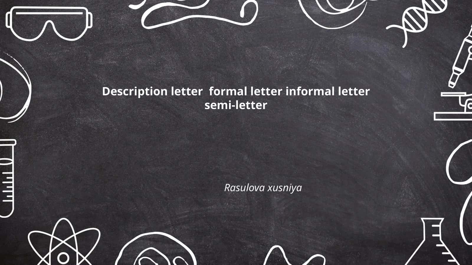 Job Application Letter 1
