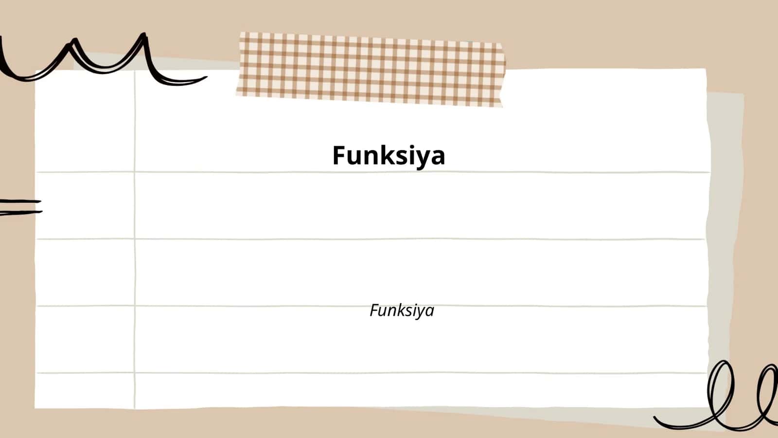 Funksiya 1