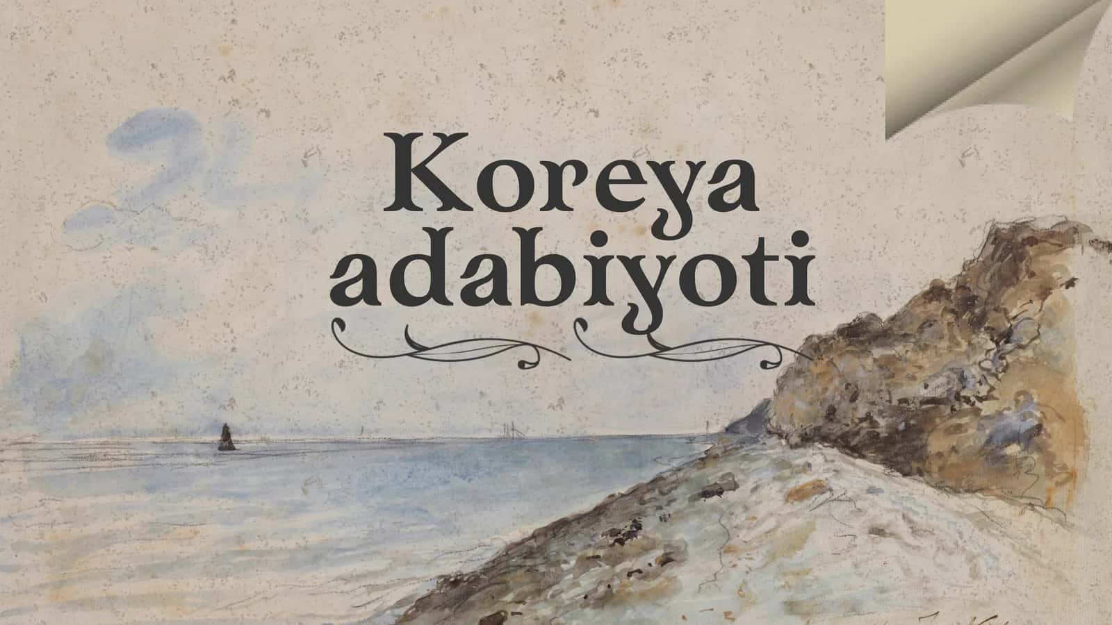 Koreya adabiyoti 1