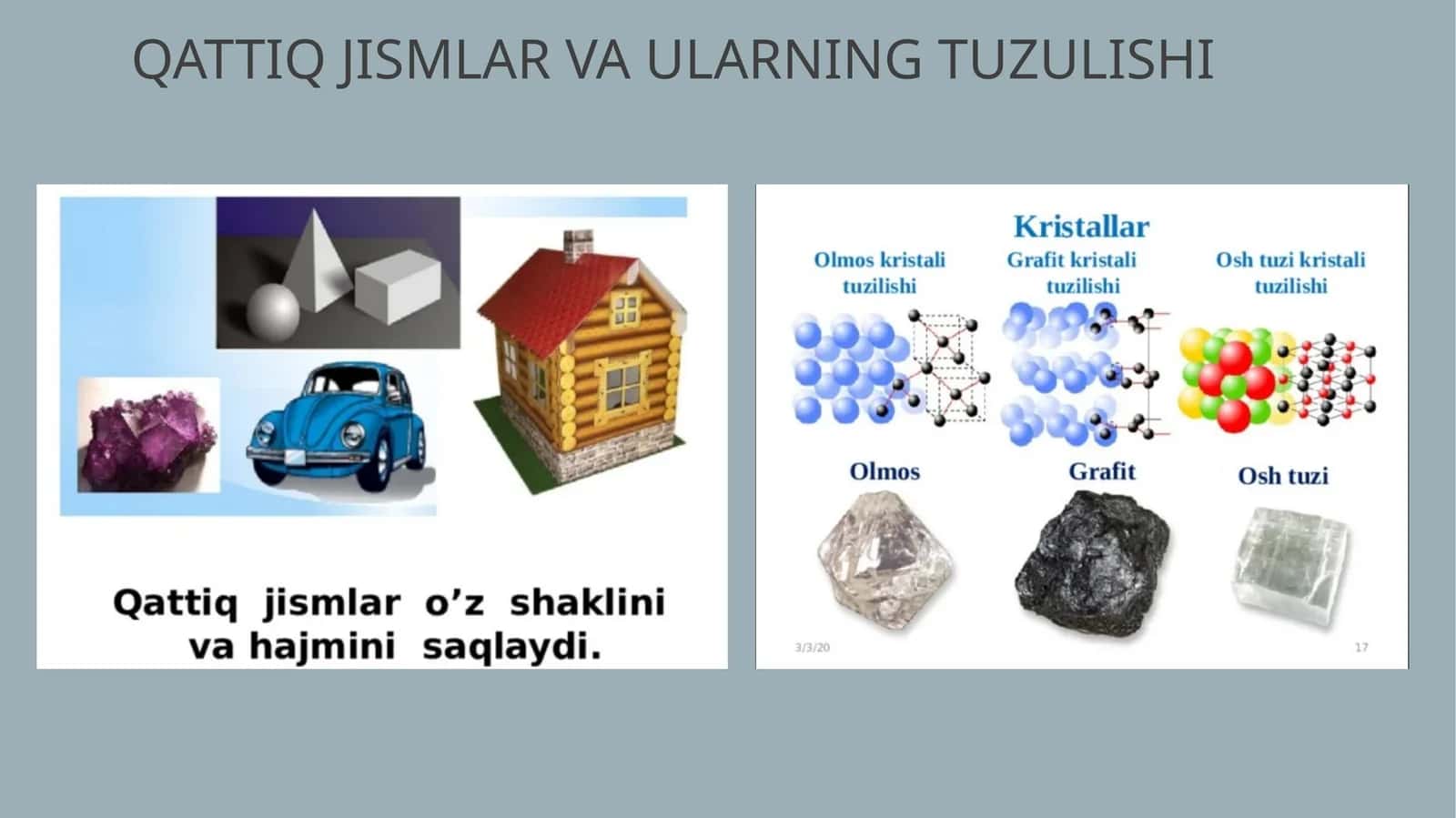 QATTIQ JISMLAR VA ULARNING TUZILISHI 1