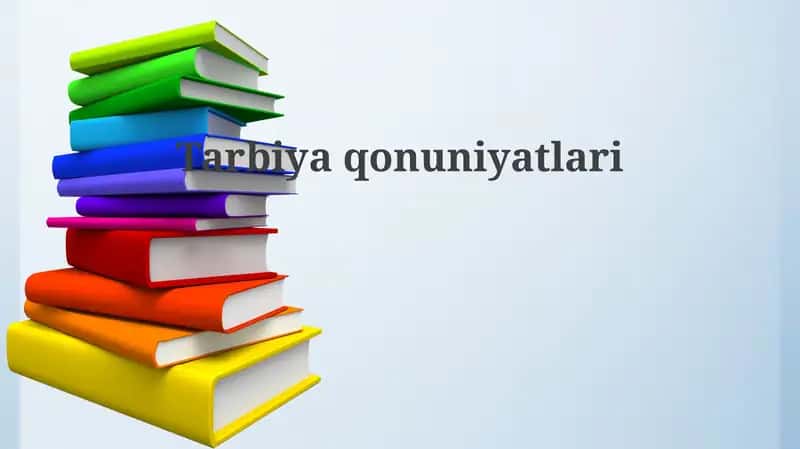 Tarbiya qonuniyatlari 1