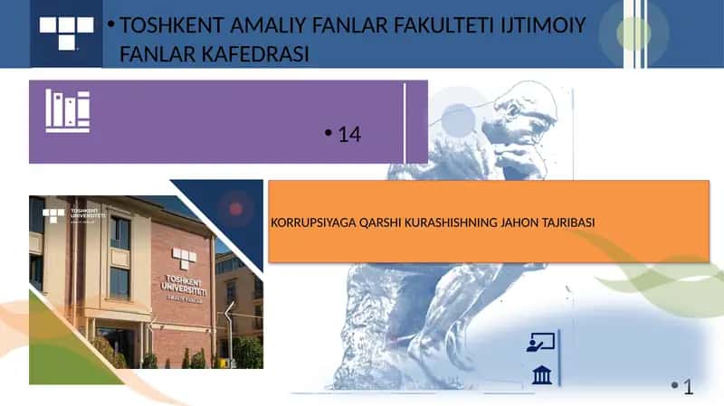 KORRUPSIYAGA QARSHI KURASHISHNING JAHON TAJRIBASI 1