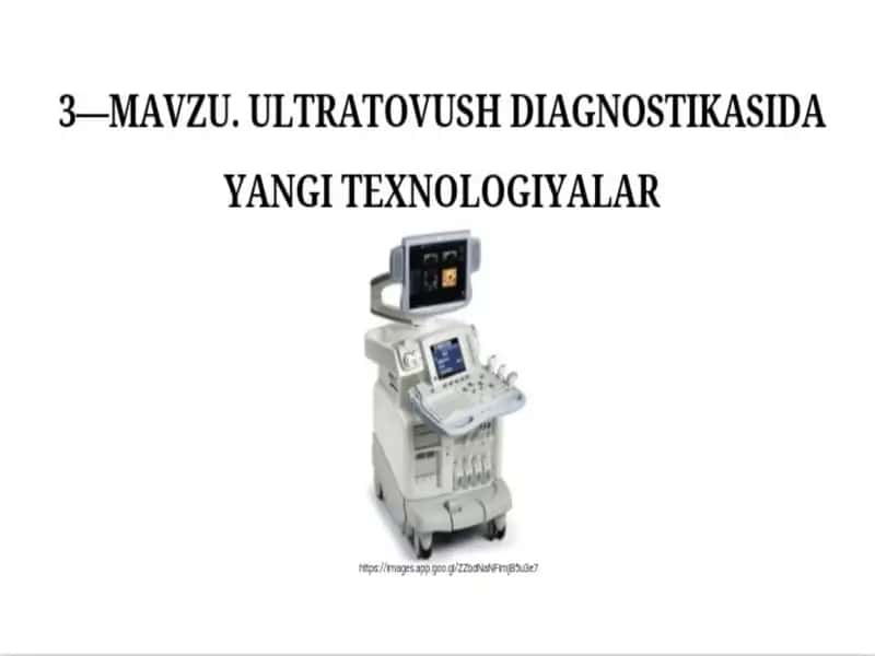 Ultratovush to’Iqinlari va ularning xususiyatlari 1
