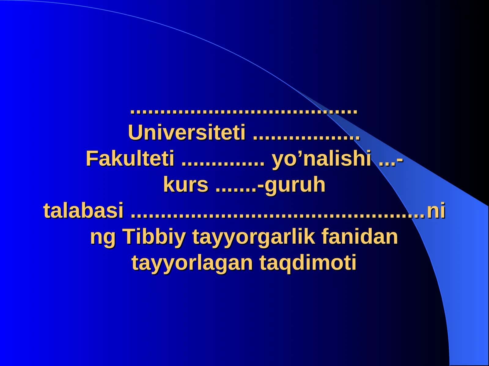 Kuyish mavzusida katta taqdimot 63 list 1