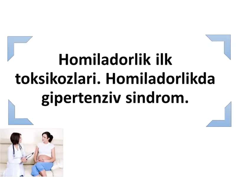 Homiladorlar ko’ngil aynishi va qusishi 1